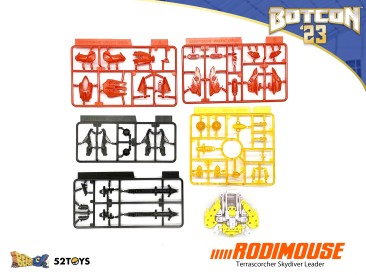 Botcon 2023 EXCLUSIVE Beast Drive Rodimouse Souvenir