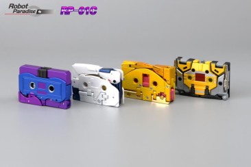Robot Paradise RP-01C Set of 4 Tape Figures