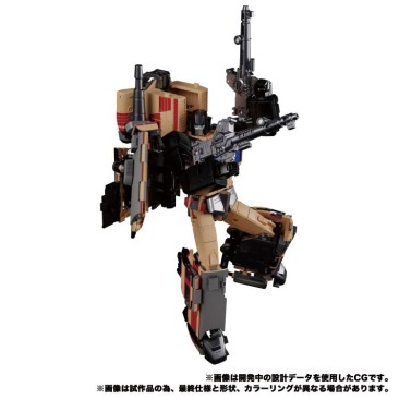 Transformers Masterpiece G MPG-05 Trainbot Seizan (Raiden Combiner)