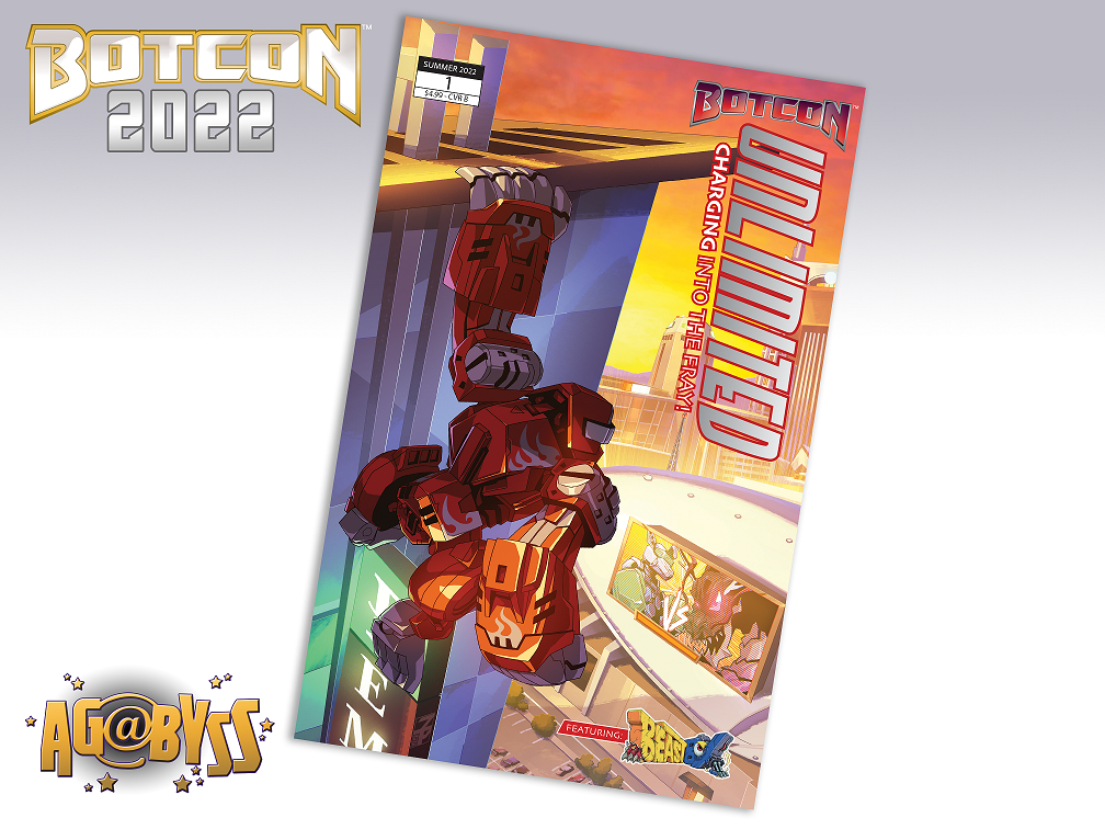 Botcon 2022 Comic with Exclusive Cover by Josh Perez and Illustrated by Lantana
