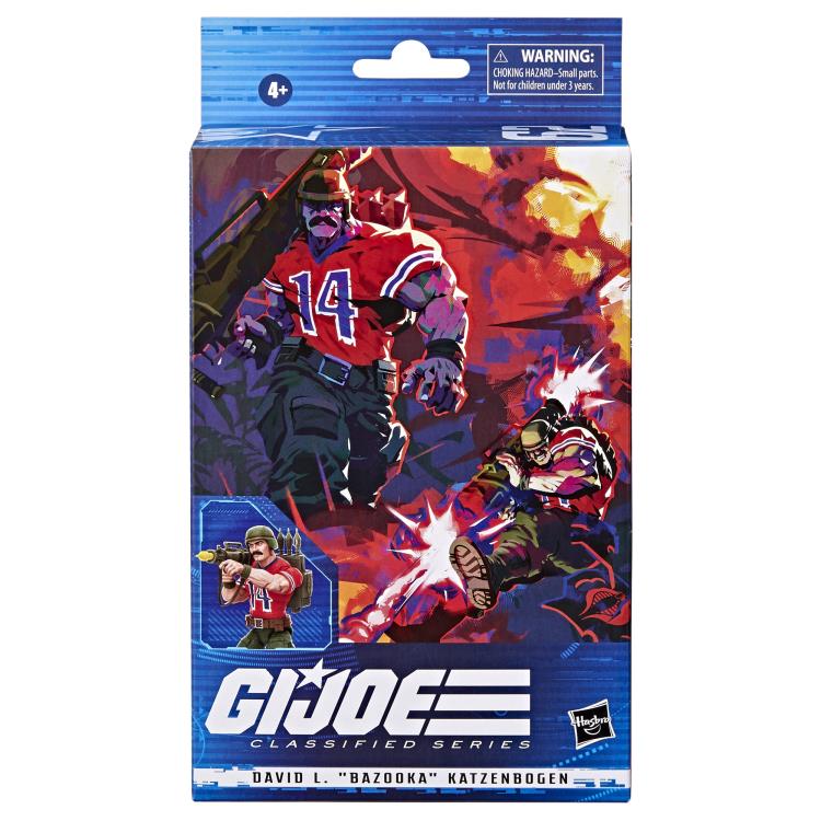 G.I. Joe Classified Series 6 Inch David L. "Bazooka" Katzenbogen