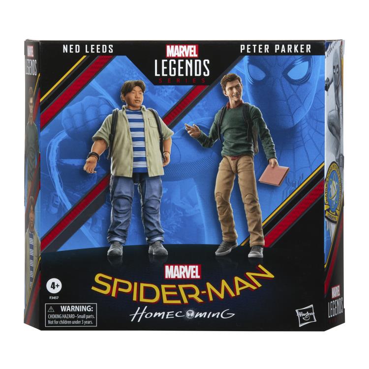Marvel Legends Spider-Man: Homecoming Peter Parker & Ned Leeds Two-Pack
