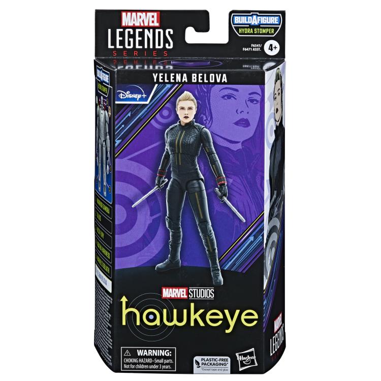 Marvel Legends: Hawkeye Yelena Belova (Hydra Stomper BAF)