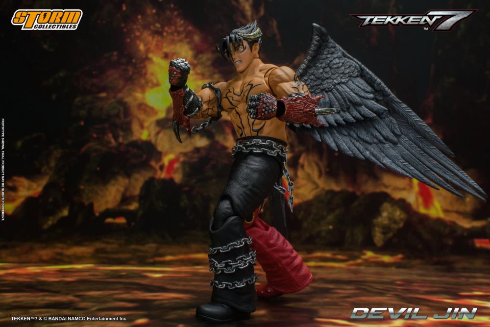 Storm Collectibles Tekken 7 Devil Jin 1:12 Scale Action Figure