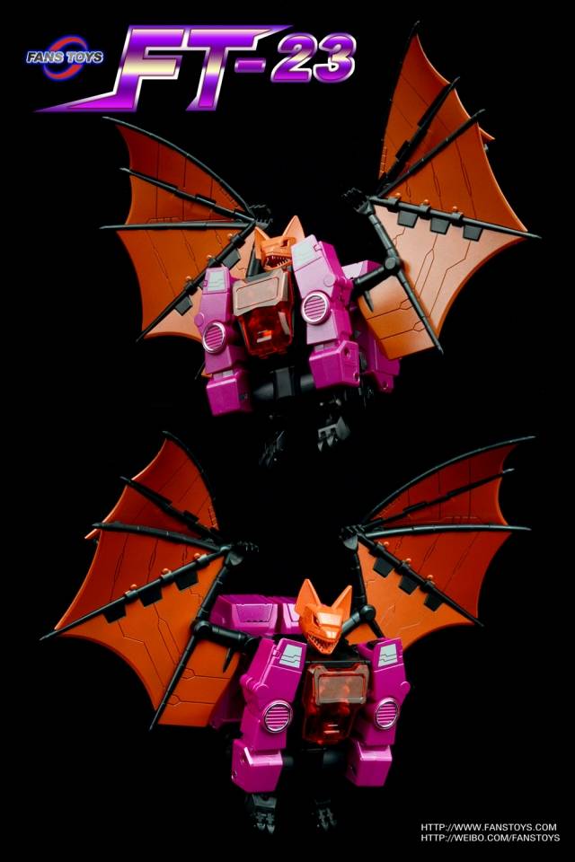 Transformers Fanstoys FT-23 Dracula Headmasters Mindwipe MasterPiece figure New 