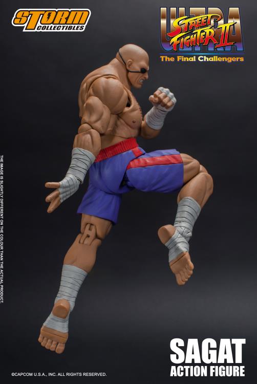 Storm Collectibles Street Fighter II Sagat 1:12 Scale Action Figure