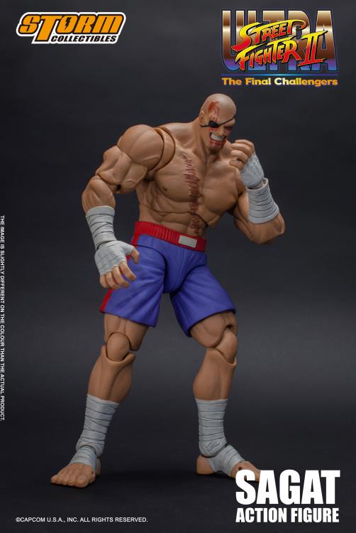 Storm Collectibles Street Fighter II Sagat 1:12 Scale Action Figure