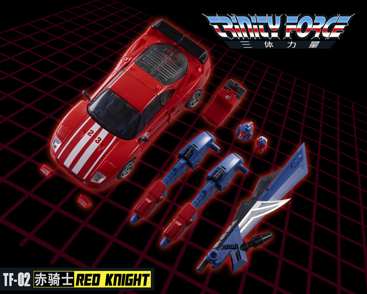 TFC Toys Trinity Force TF-02 Red Knight