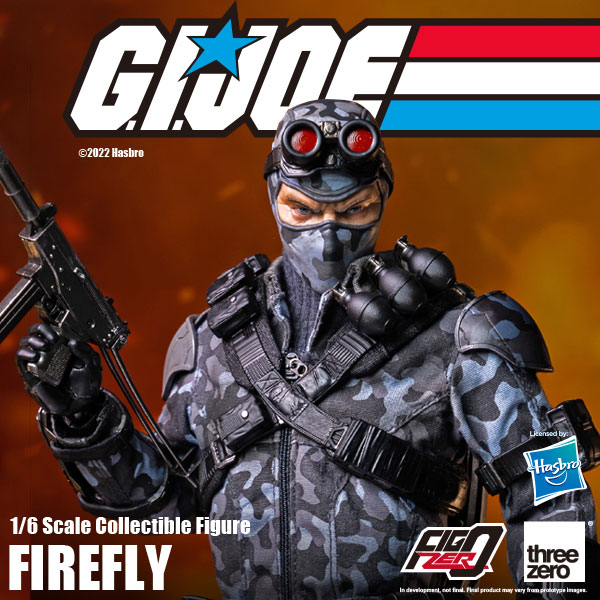 threezero G.I. Joe FigZero Firefly 1/6 Scale Figure