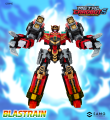 Metal Cardbot S Wave 1 Rail Warrior Blastrain