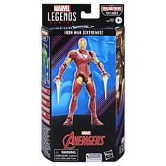 Marvel Legends The Avengers (Classic Comic) Iron Man (Extremis) (Puff Adder BAF)