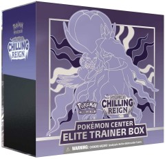 Pokemon TCG: Sword & Shield - Chilling Reign - Elite Trainer Box [Shadow Rider Calyrex]
