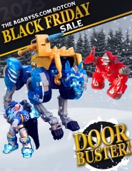 BLACK FRIDAY DOORBUSTER Archecore Crystal Wolf Freki W/ Sturla and Boxx Monkey BUNDLE