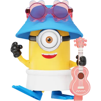 Blokees Minions STUART Mokoo Series Wave 02 Summer Bello FIGURE 06