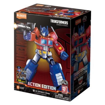 Blokees Figures Transformers Action Edition 01 - G1 Optimus Prime