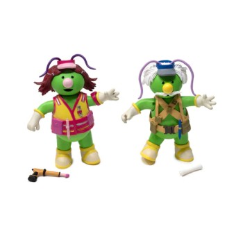 Boss Fight Studio Fraggle Rock Dozer 2-Pack Architect and Cotterpin