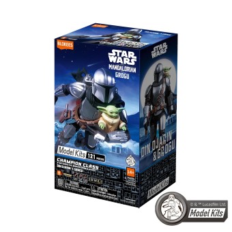 Blokees Star Wars Champion Class Mandalorian & Grogu (CC-05)