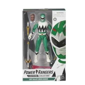 Power Rangers Lightning Collection Lost Galaxy Green Ranger