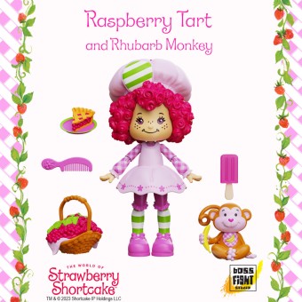 Boss Fight Studio RASPBERRY TART Deluxe w/Rhubarb- World of Strawberry Shortcake