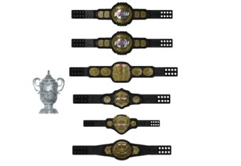 Boss Fight Studio Major League Wrestling Championship Belt Collection