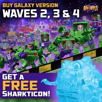 Blokees Transformers Galaxy Devastating Bundle W/ Sharkticon