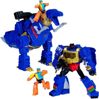 Transformers Age of the Primes Leader G2 Universe Grimlock and Wheelie
