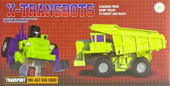 X-Transbots BIG LOAD (Youth Version) MX-46T (Toy Color) Reissue