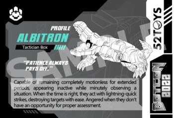 BotCon 2022 52Toys Albitron