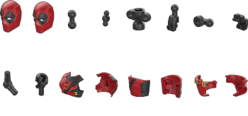 Tears of Thunder Bundle- Blokees Deadpool and Thor