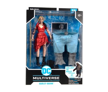 DC Multiverse Suicide Squad Harley Quinn [King Shark BAF]