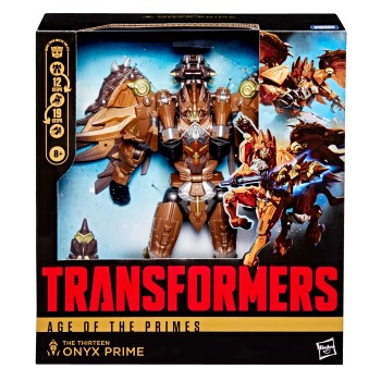 Transformers Age of the Primes Leader Class The Thirteen Onyx Prime