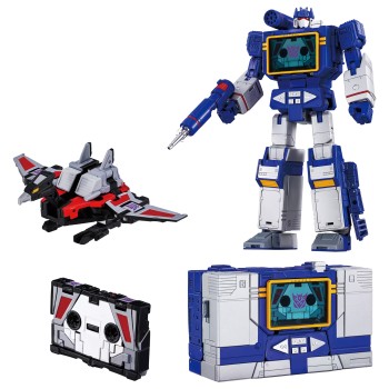 Transformers MPG-19 Soundwave and Condor (Laserbeak)