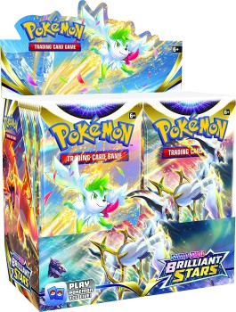 Pokemon TCG: Sword & Shield - Brilliant Stars - Booster Packs [Box of 36]