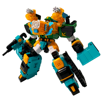 Metal Cardbot Mega Class Bluster Gale