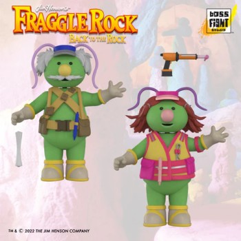 Boss Fight Studio Fraggle Rock Dozer 2-Pack Architect and Cotterpin