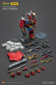 Joy Toy Groundchuck 1/18 Scale Teenage Mutant Ninja Turtles