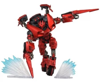 Masterpiece Movie MPMN-2 Sideswipe G1 Red
