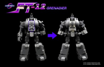 Fans Toys FT-12 Grenadier Grey Chest [2021 REISSUE]