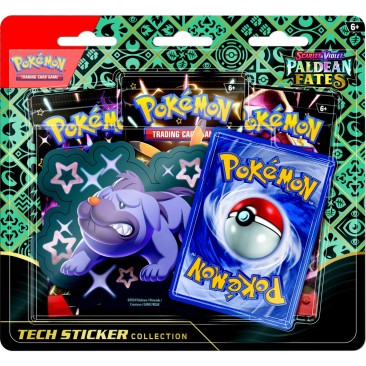 Pokemon TCG: Scarlet and Violet Paldean Fates Tech Sticker Collection
