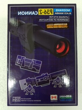 ModFans Black Mamba P36-2 Cannon & Backplate MP-36 Upgrade Kit