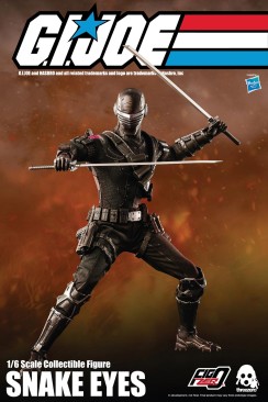 threezero G.I. Joe FigZero Snake Eyes 1/6 Scale Figure