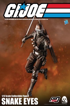 threezero G.I. Joe FigZero Snake Eyes 1/6 Scale Figure