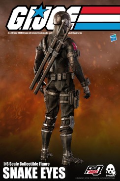 threezero G.I. Joe FigZero Snake Eyes 1/6 Scale Figure