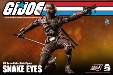 threezero G.I. Joe FigZero Snake Eyes 1/6 Scale Figure