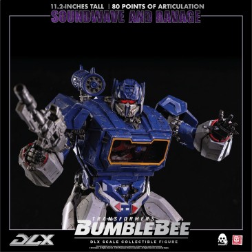 threezero Transformers: Bumblebee DLX Scale Collectible Series Soundwave