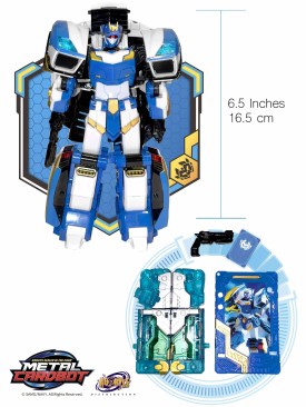 Metal Cardbot Stealth Class Blue Star