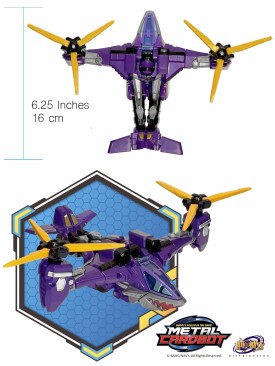 Metal Cardbot Stealth Class Shadow X