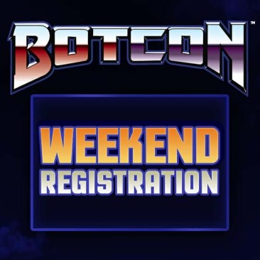 Botcon 2026 Pre-Registrant Weekend Ticket Package