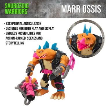 Boss Fight Studio Marr Ossis – Saurozoic Warriors Action Figure
