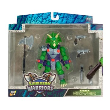 Boss Fight Studio Triax Skiver – Saurozoic Warriors Action Figure